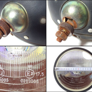 C805 CIBIE シビエ ヘッドライト 凹レンズ 当時物 希少