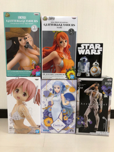 フィギュア ブチャラティ エミリア 鹿目 ナミ ロビン BB-8 R2-D2