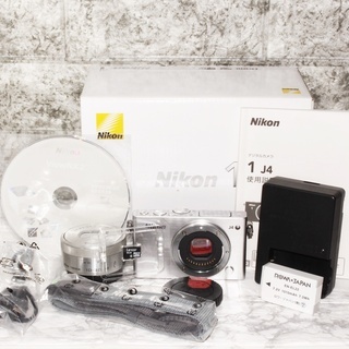☆極上美品＆Wifiでスマホ転送☆ニコン J4 レンズキット