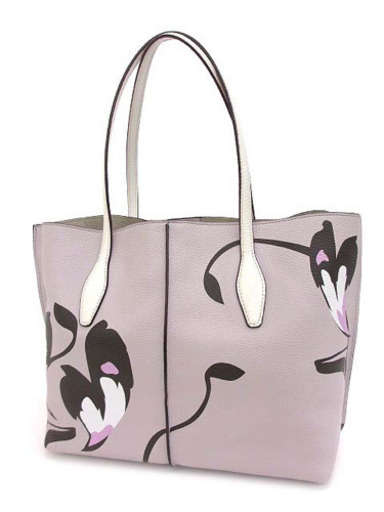 美品 TOD'S トッズ JOY ジョイ プリント トートバッグ