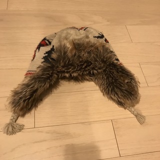 冬用帽子２個セット（中古）の画像