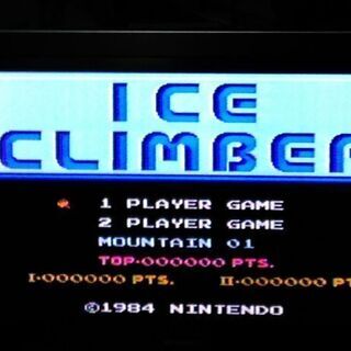 FCソフト アイスクライマー ファミコンソフトの画像