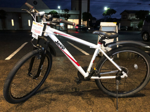 27.5インチ　Ｊｅｅｐ　マウンテンバイク　HIGH６段階変速　LOW３段階変速　自転車