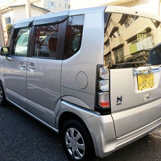平成24年式 ホンダ N-BOX G JF1 シルバー 車検R3年6月迄 修復歴なし 地デジワンセグTVナビ/ETC付 乗って帰れます。の画像
