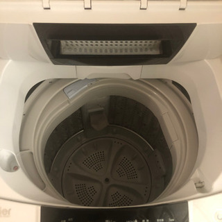 《受渡終了》ハイアール全自動洗濯機5.0キロ【取扱説明書付き】の画像