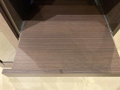 ミドルレンジボード (株)サン 茶 収納棚 中古品