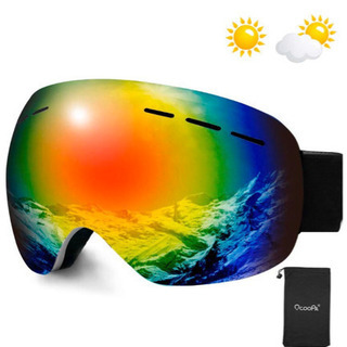 スキーゴーグル  UV400 紫外線カット