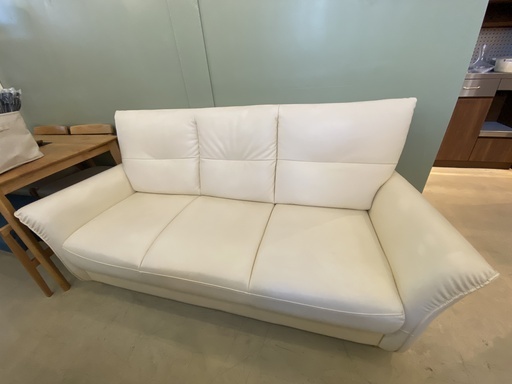 ソファ 白 3.0P 格安 中古品