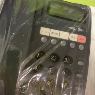 電話機　ハウディ優　ブラックの画像