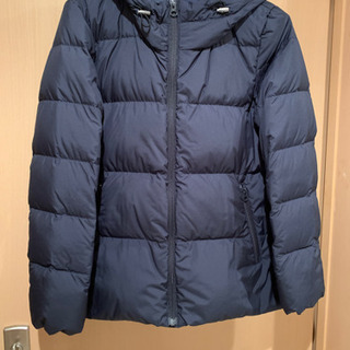 無印良品　ダウンジャケットS（紺）150  