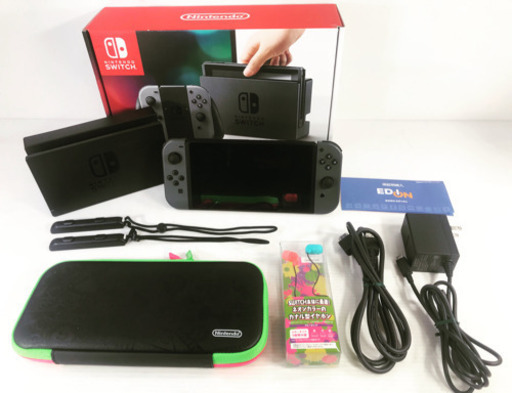 任天堂 NINTENDO SWITCH ニンテンドースイッチ 本体 HAC-S-KAAAA(JPN) 中古美品