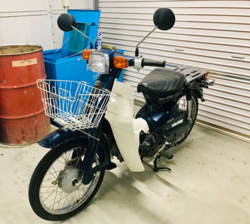 【走行1744キロ！】スーパーカブ50カスタム【セル付き