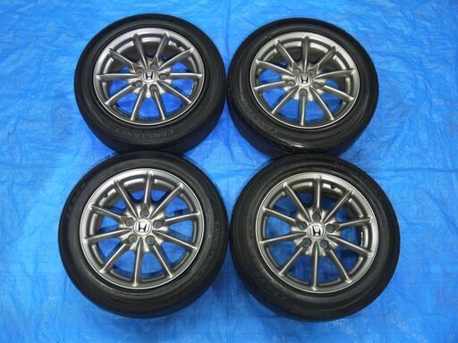 ●ホンダ純正オデッセイアブソルート RB1/RB2 ４本セット*ENKEI製ホンダ純正ホイール17x7JJ PCD114.3 5H off55*国産夏ラジアルタイヤ215/55 R17