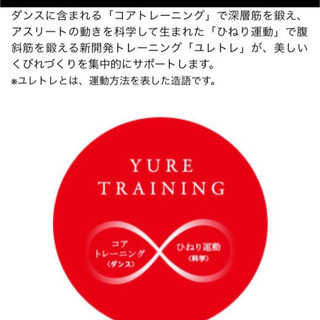 バランスチェア　クビレディ　赤の画像