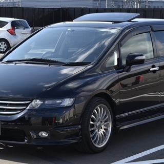 ■オデッセイ■後期■アブソ■サンルーフ■車高調■車検付き■自動車税込み■記録簿有り■社外18インチアルミ■クルコン■TV視聴可■極上車の画像
