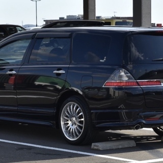 ■オデッセイ■後期■アブソ■サンルーフ■車高調■車検付き■自動車税込み■記録簿有り■社外18インチアルミ■クルコン■TV視聴可■極上車の画像