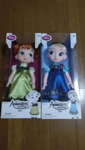 【終了】アナとエルサの人形セット