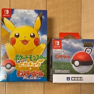 【新品・未使用】ポケットモンスターレッツゴーピカチュウ+モンスタ...