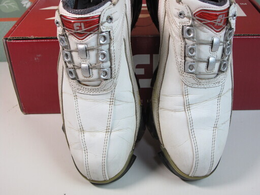 FOOTJOY☆フットジョイ☆XPS-1 Boa☆ホワイト×レッド ☆25.0㎝ MEDIUM USAサイズ7