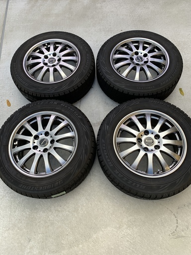 205/60R16 4本セット スタッドレスタイヤ BLIZZAK REVO GZ