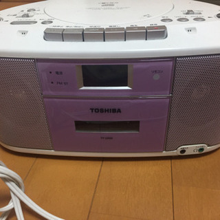 【ジャンク】CDラジカセの画像