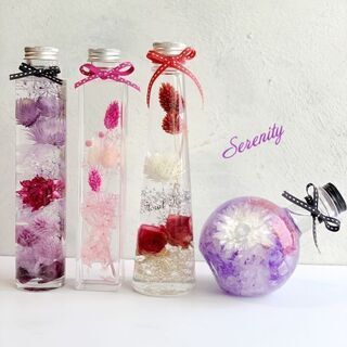【Serenity】(ｾﾚﾆﾃｨｰ) ﾊｰﾊﾞﾘｳﾑ、ｲﾝｱﾘｳﾑ、ｱﾛﾏﾜｯｸｽCaraFiore、ﾊﾙｺﾚｸﾘｽﾀﾙｱｰﾄﾘｳﾑ®️、ｱﾙﾌｧﾍﾞｯﾄｷｰﾘﾝｸﾞ、ﾌﾗﾜｰｶﾌﾟｾﾙ、レジン教室の画像