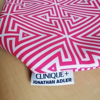 クリニーク 未使用 ジョナサンアドラーデザインバックの画像