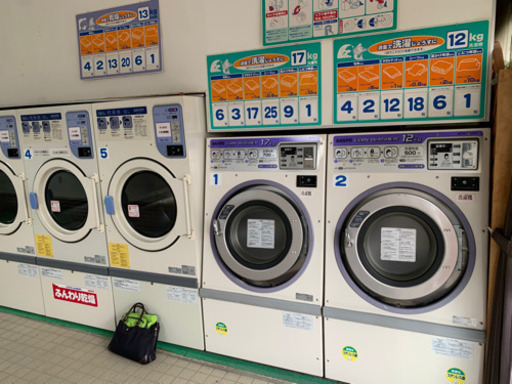 ランドリー洗濯機、乾燥機　計7台