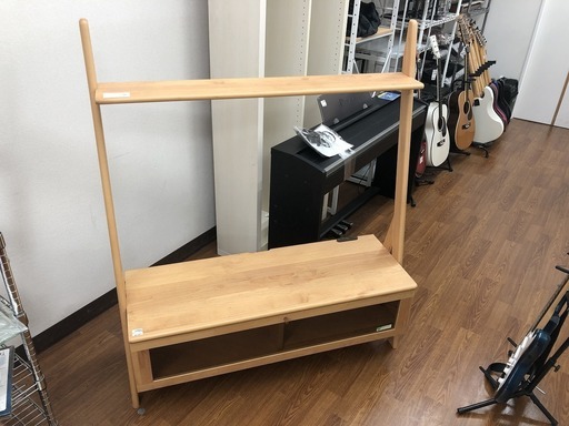 【トレファク府中店】マルヨシ民芸家具 ハイタイプ テレビボード ナチュラル