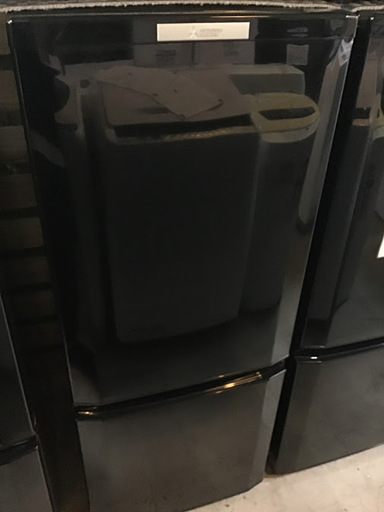 【送料無料・設置無料サービス有り】冷蔵庫 MITSUBISHI MR-P15Y-B 中古