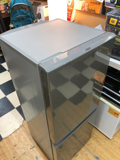 メーカー保証付き！展示品！未使用です！2ドア冷蔵庫　アクア　126L