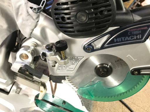 日立 190mm スライド丸のこ C7RSH C 7RSH レーザーマーカ付き 店頭販売