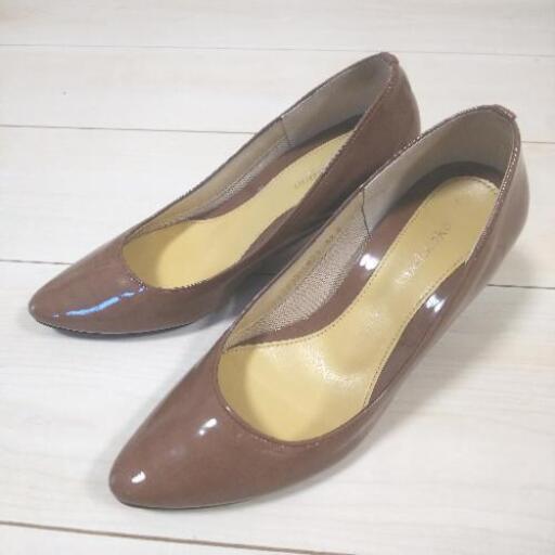 【パンプス 22.5cm 美品】マルイらくちんキレイシリーズVelikoko