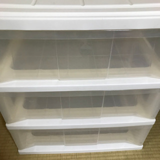 三段 クリア ボックス