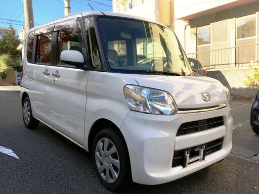 平成26年式 ダイハツ タント L LA600S 白 修復歴なし 純正ナビ＆地