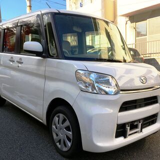 平成26年式 ダイハツ タント L LA600S 白 修復歴なし 純正ナビ＆地デジフルセグTV・ETC付の画像