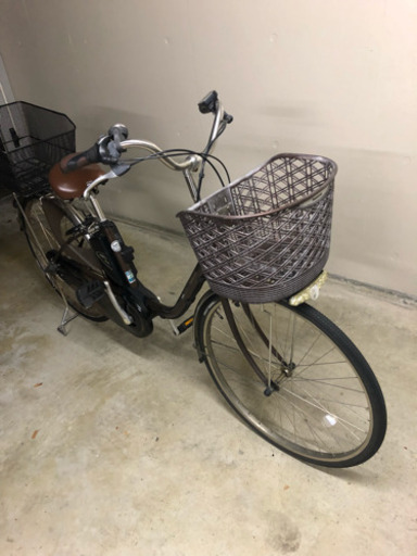 激安電動自転車防犯登録込みの値段です。