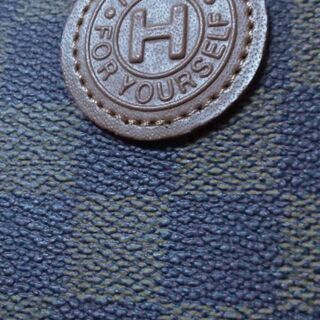新品✨≪HITOMI FOR YOURSELF ≫フルオープンハンドバッグ  市松模様　（値下げ）の画像