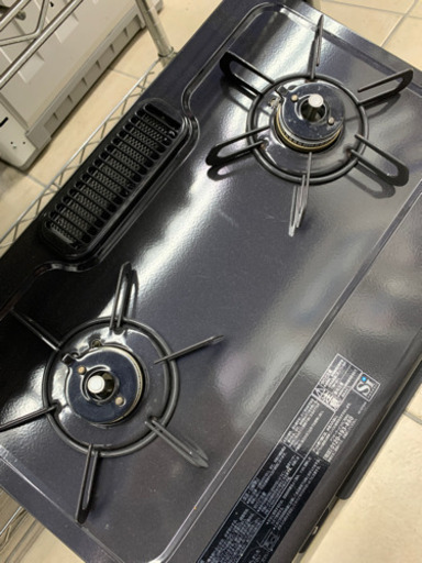 パロマ IC-N86BS-R ガステーブル 2017年製 都市ガス用