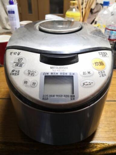 三菱　電気炊飯器　三合炊き