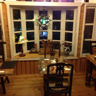 木製アンティークダイニングチェア の画像