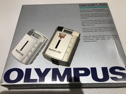 超精密！OLYMPUS マイクロカセットレコーダー L400