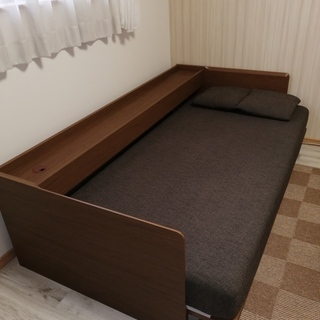 ニトリのベッドにもなるソファー(ソファーベッド)の画像