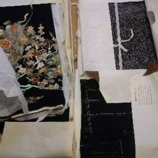 中古着物と帯、差し上げます！