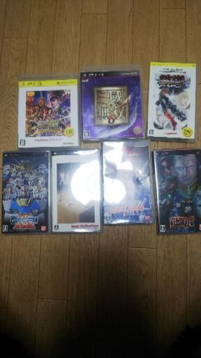 プレステ3ソフトとＰＳＰソフトのセット販売