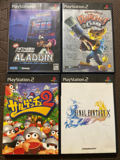 値下げ(๑˃̵ᴗ˂̵)✨プレイステーション2ソフト 4セット