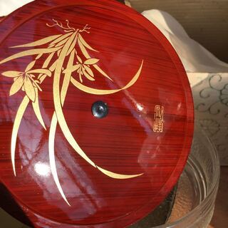  手提 菓子器 春ラン 新品 未使用の画像