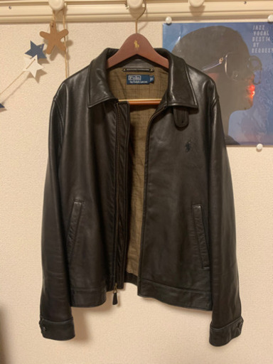 革ジャン　ラルフローレン