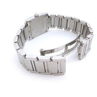 美品 Cartier カルティエ 2384 タンクフランセーズSM アフターダイヤ の画像