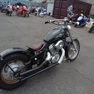回覧ありがとうございました。 他店に売れてしまいました。☆ヤマハ　スティード400チョッパーフルカスタム♪の画像